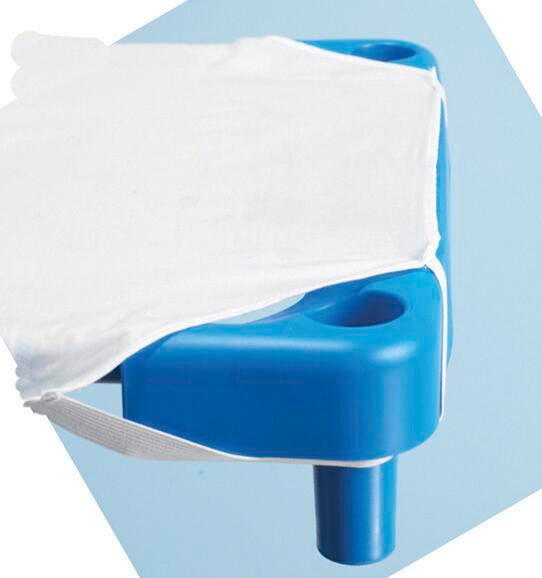 Children's Factory Washable Cot Sheet, 42 x 23 Inches, 65% Polyester, 35% Cotton, for Use with Toddler Cots, Item Number 1363329